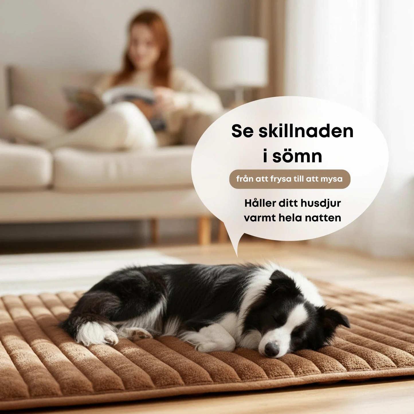 WarmPaws™ - Självvärmande bädd för husdjur