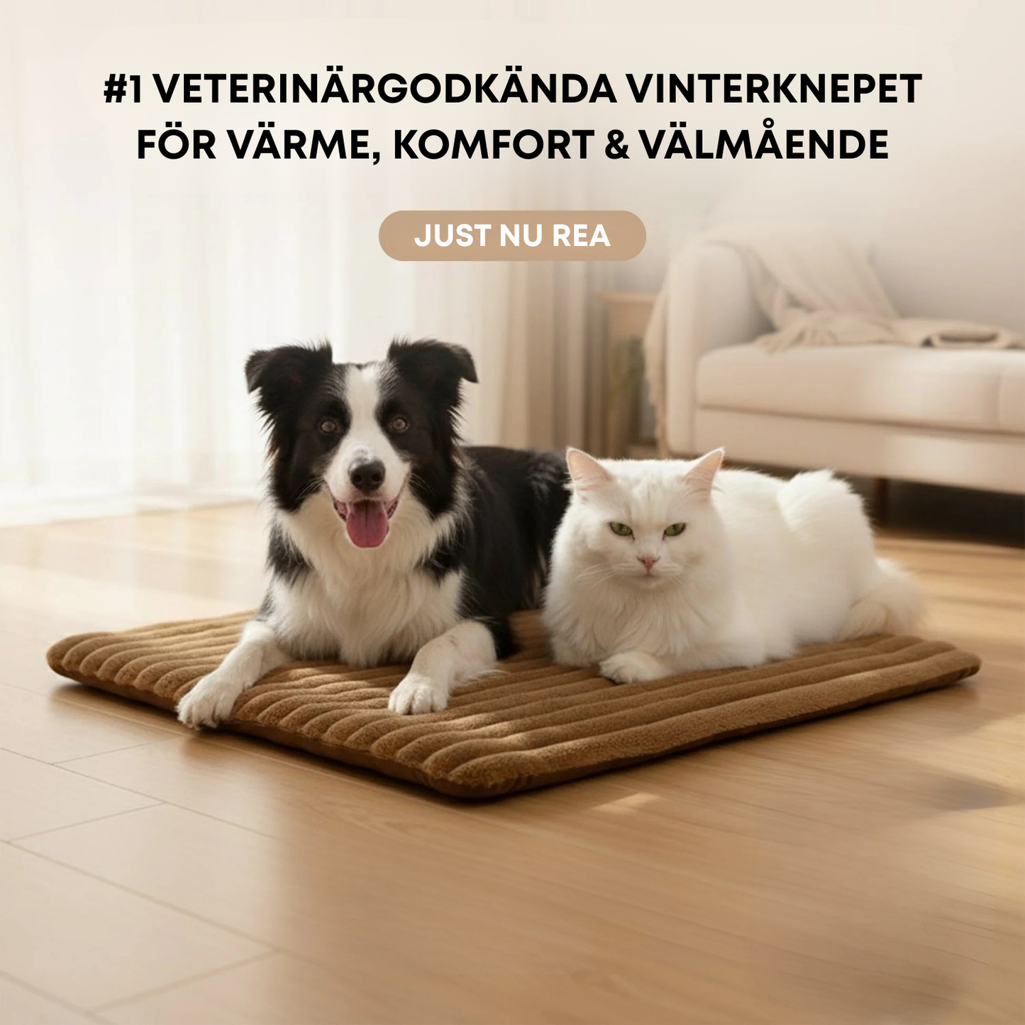 WarmPaws™ - Självvärmande bädd för husdjur